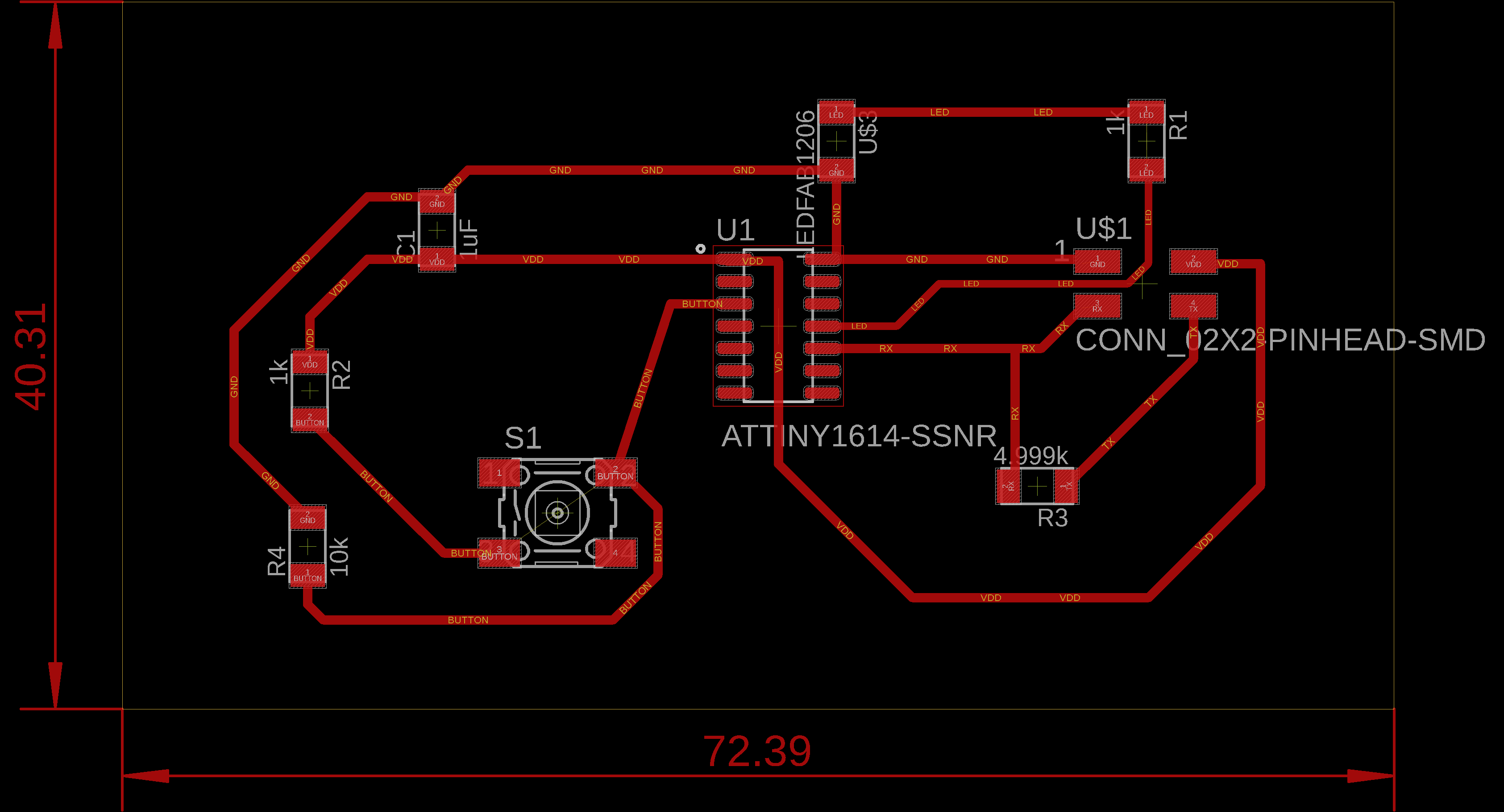 footprint schematic